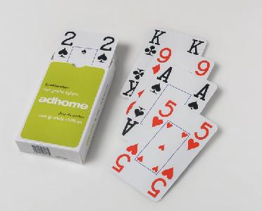 ADVYS Adhome Speelkaarten met grote cijfers